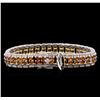 Image 2 : Crayola 12.16ctw Citrine Bracelet - .925 Silver