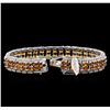 Image 3 : Crayola 12.16ctw Citrine Bracelet - .925 Silver