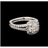 Image 1 : 2.17ctw Diamond Ring - 14KT White Gold