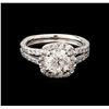 Image 2 : 2.17ctw Diamond Ring - 14KT White Gold