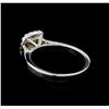 Image 3 : 0.66ctw Diamond Ring - 14KT White Gold