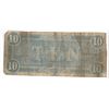 Image 2 : 1864 $10 Confederate States of America Bank Note