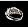 Image 3 : 1.00ctw Diamond Ring - 18KT White Gold