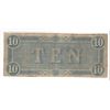 Image 2 : 1864 $10 Confederate States of America Bank Note