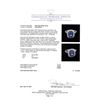 Image 5 : 4.71ct Tanzanite and Diamond Ring - 14KT White Gold