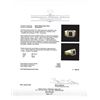 Image 3 : 0.84ctw Blue Sapphire and Diamond Ring - 14KT Yellow Gold