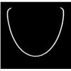 Image 2 : 18KT White Gold 3.39ctw Diamond Necklace