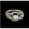 Image 2 : 1.27ctw Diamond Ring - 14KT White Gold