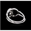 Image 3 : 0.24ctw Diamond Ring - 14KT White Gold