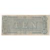 Image 2 : 1864 $10 Confederate States of America Bank Note