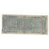 Image 2 : 1864 $10 Confederate States of America Bank Note
