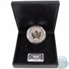 Image 1 : Scarce! 1998 Canada 10oz. 10th Anniversary Silver Maple Leaf Coin with Silver Wafer in all original 