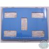 Image 2 : America the Beautiful 5oz .999 Fine Silver Wafer Set Issued by the Hamilton Mint (no tax). You will 