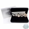 Image 1 : 2004 Canada Silver Maple Leaf Privy 5-coin Set (TAX Exempt). Some coins are lightly toned and the ou