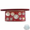 Image 1 : 1973 Commonwealth of the Bahamas Islands  9-Coin silver Proof Set. this set comes in the original re