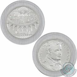 1995 Republic of Italy 1000 Lire Pietro Mascagni silver Coin. This coin weighs 14.60 grams and conta