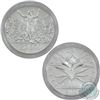Image 1 : 2000 Republic of Italy 10 000 Lira " Birds and grass Sprouting"" Silver coin. This coin weighs 22 gr