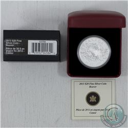 2013 Canada $20 Beaver Fine Silver Coin issued by the Mint (TAX Exempt)