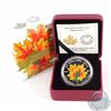 Image 1 : 2014 Canada $20 Fine Silver Coin Glow-in-the-Dark Maple Leaves issued by the Mint (TAX Exempt)