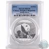 Image 1 : 2016 China  10 Yuan  Fine Silver Panda PCGS Certified MS-70 (Tax Exempt)