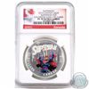 Image 1 : 2015 Canada $20 Superman #28 Colourized silver coin NGC Certified PF-70 Ultra cameo (Tax Exempt)