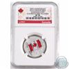 Image 1 : 2015 Canada $25 50th Anniversary Colourized Canadian Flag NGC Certified  SP-70 Ultra Cameo