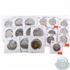 Image 1 : Lot of 24: Canadian Tire 2010 tokens (2 of each type = 8) and holder of CTC coupons (6), and 10 AU t