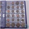 Image 2 : Estate lot of 66x coins from around the world in blue unitrade folder. You will receive coins from s