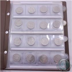 Estate lot of 1968-2014 Canada 50-cent collection in Brown Unimaster album. You will receive the Can