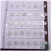 Image 2 : Estate lot of 1917-2002 Canada 10-cent Collection in Brown Uni-safe Album. You will receive the Cana
