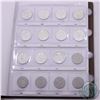 Image 2 : Lot of  62x 1940-2002 Canada 50-cents  in a brown collector Album. You will receive one of each coin