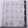 Image 4 : Lot of  62x 1940-2002 Canada 50-cents  in a brown collector Album. You will receive one of each coin