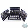 Image 1 : Lot of 60x 1933-1990 Canada 1-cent Collection in a blue Numis Display  Case.  you will receive one o