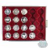 Image 1 : Estate lot of 14x Canada Proof commemorative silver Dollars. This lot includes the following dates o