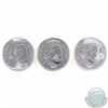 Image 2 : Lot of 3x 2009 Canada $5 Olympic Commemorative Raven 1oz .9999 Silver Maple Leaf (TAX Exempt). Coins