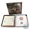 Image 1 : Lot of 2x 2004-2005 Canadian 60th Anniversary of D-Day and VE-Day Commemorative Sets. The sets inclu