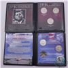 Image 1 : Lot of 2x First Commemorative Mint John F. Kennedy Half dollar Sets. You will receive the 3-coin Min