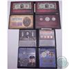 Image 1 : Lot of 4x 1953-2009 United States Commemorative Coin and Paper Money sets. You will receive the foll