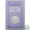 Image 1 : 1922(P) American AACGS Certified $1 in MS-61. Coin comes protected in a hard-cased holder.