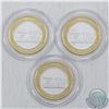 Image 2 : Estate Lot of 3x $10 Limited Edition Sam's Town Hotel and Gambling Hall Car silver plated token