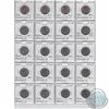 Image 1 : Mixed Pages of 45x 2009 Canadian Olympic 25-cent Coins. This lot includes: 4x Coloured Men's Hockey,