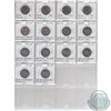 Image 2 : Mixed Pages of 45x 2009 Canadian Olympic 25-cent Coins. This lot includes: 4x Coloured Men's Hockey,