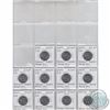 Image 3 : Mixed Pages of 45x 2009 Canadian Olympic 25-cent Coins. This lot includes: 4x Coloured Men's Hockey,