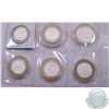 Image 2 : Estate Lot of 6x Various $10 Limited Edition .999 Fine Silver Gaming Tokens (Tax Exempt). Capsules a