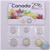 Image 1 : ERROR 2016 Canadian Uncirculated 6-coin Set issued by the Royal Canadian Mint.  This set includes ea