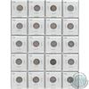 Image 1 : Mixed Page of 20x Canadian 10-Cent Coins. Dates range from 1904 to 1936. Page sold as is. Please vie