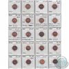 Image 1 : Estate Lot of 116x Canadian 1-cent Coins. Dates Range from 1959 to 2012. Almost all pennies are full