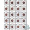 Image 3 : Estate Lot of 116x Canadian 1-cent Coins. Dates Range from 1959 to 2012. Almost all pennies are full
