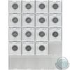Image 10 : Estate Lot of 185x Canadian 5-cent Coins. Dates range from 1924 to 2016. Collection includes coins f