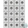 Image 2 : Estate Lot of 185x Canadian 5-cent Coins. Dates range from 1924 to 2016. Collection includes coins f